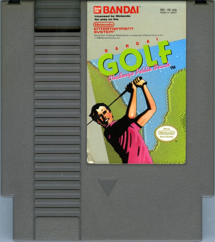 Media for Bandai Golf: Challenge Pebble Beach (NES)