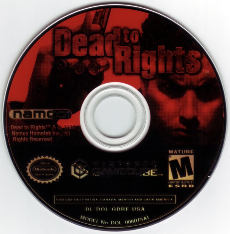 Media for Dead to Rights (GameCube)