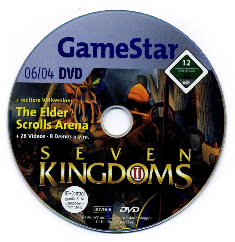 Media for The Elder Scrolls: Arena (DOS) (GameStar 06/2004 covermount)