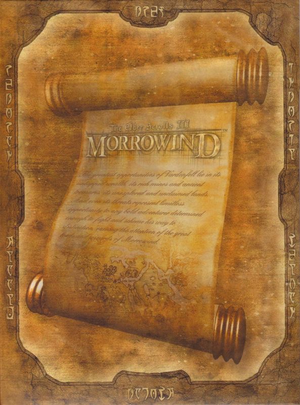 Other for The Elder Scrolls III: Morrowind (Windows): Disc Holder - Outside Right
