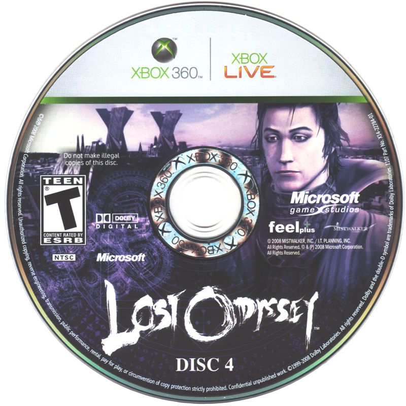 Media for Lost Odyssey (Xbox 360): Disc 4