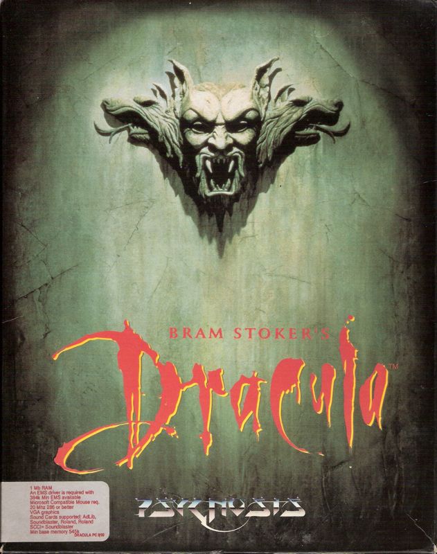 Front Cover for Bram Stoker's Dracula (DOS)