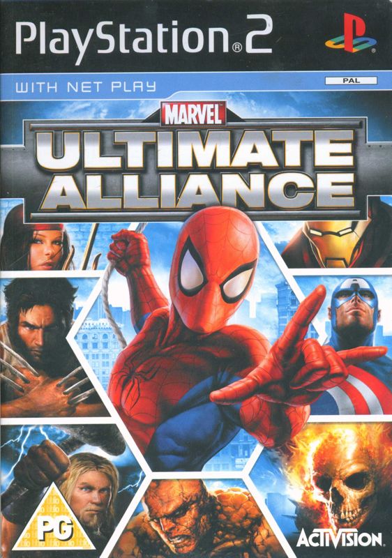 Front Cover for Marvel Ultimate Alliance (PlayStation 2)