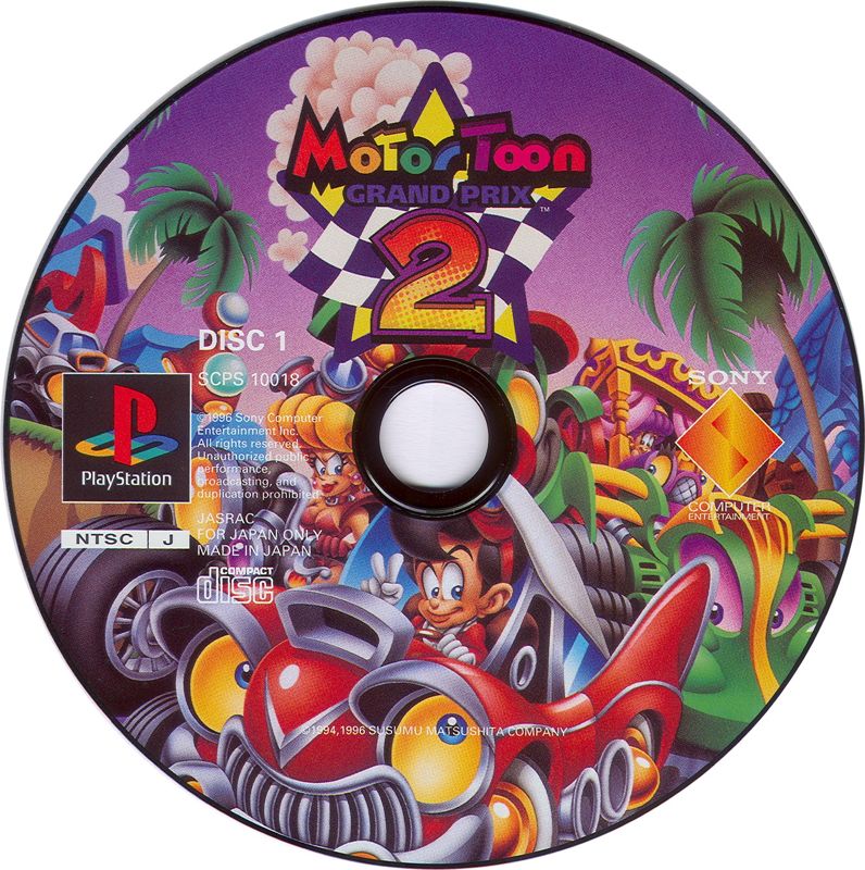 Media for Motor Toon Grand Prix (PlayStation): Disk 1