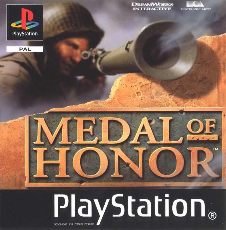 Front Cover for Medal of Honor (PlayStation)