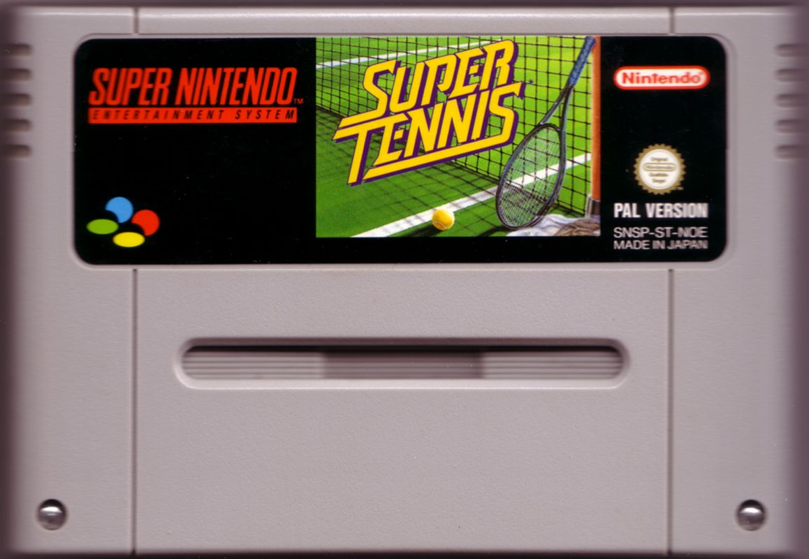 Media for Super Tennis (SNES)