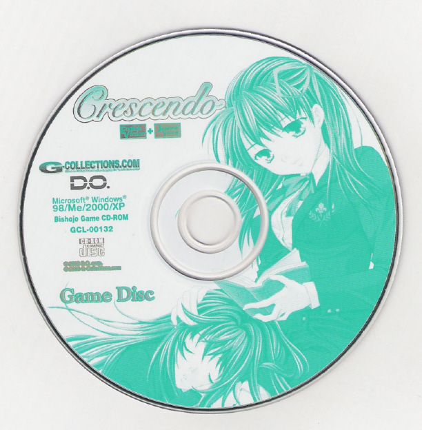 Media for Crescendo (Windows): Game Disc