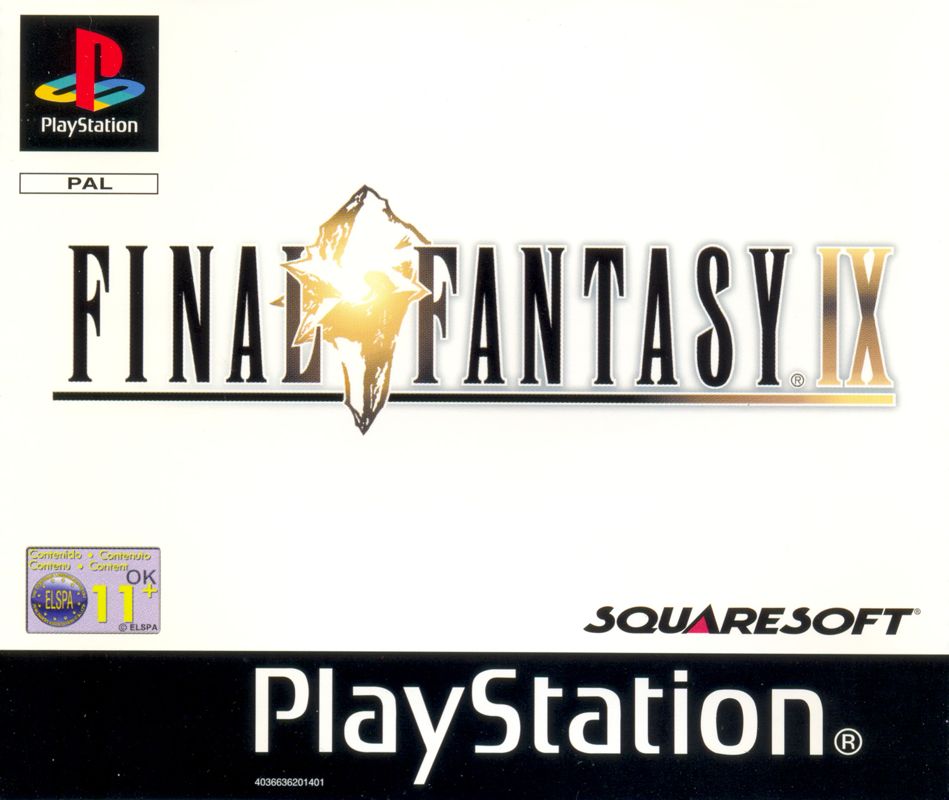 Front Cover for Final Fantasy IX (PlayStation)
