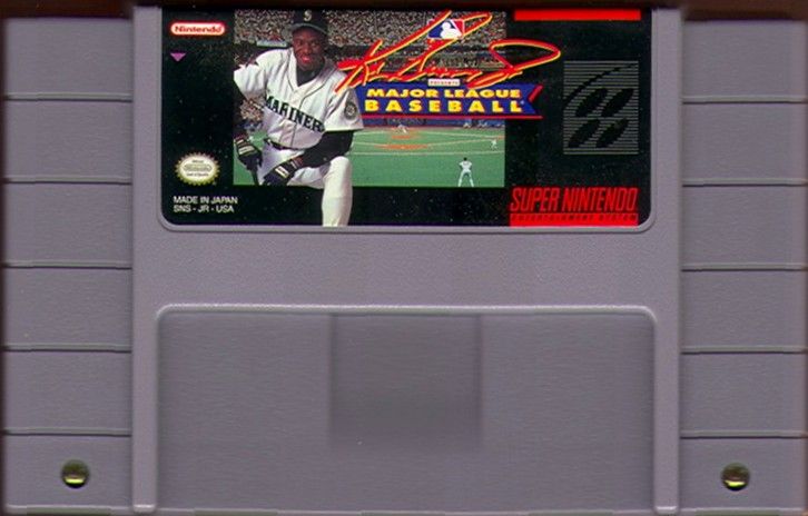 Media for Ken Griffey Jr Presents Major League Baseball (SNES)