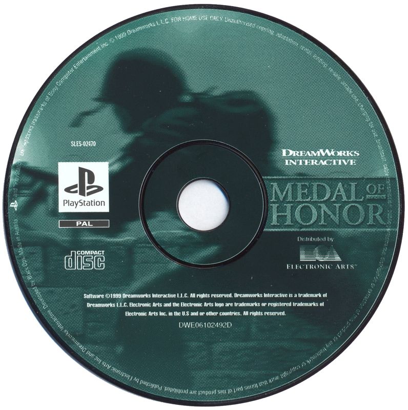 Medal of Honor cover or packaging material - MobyGames