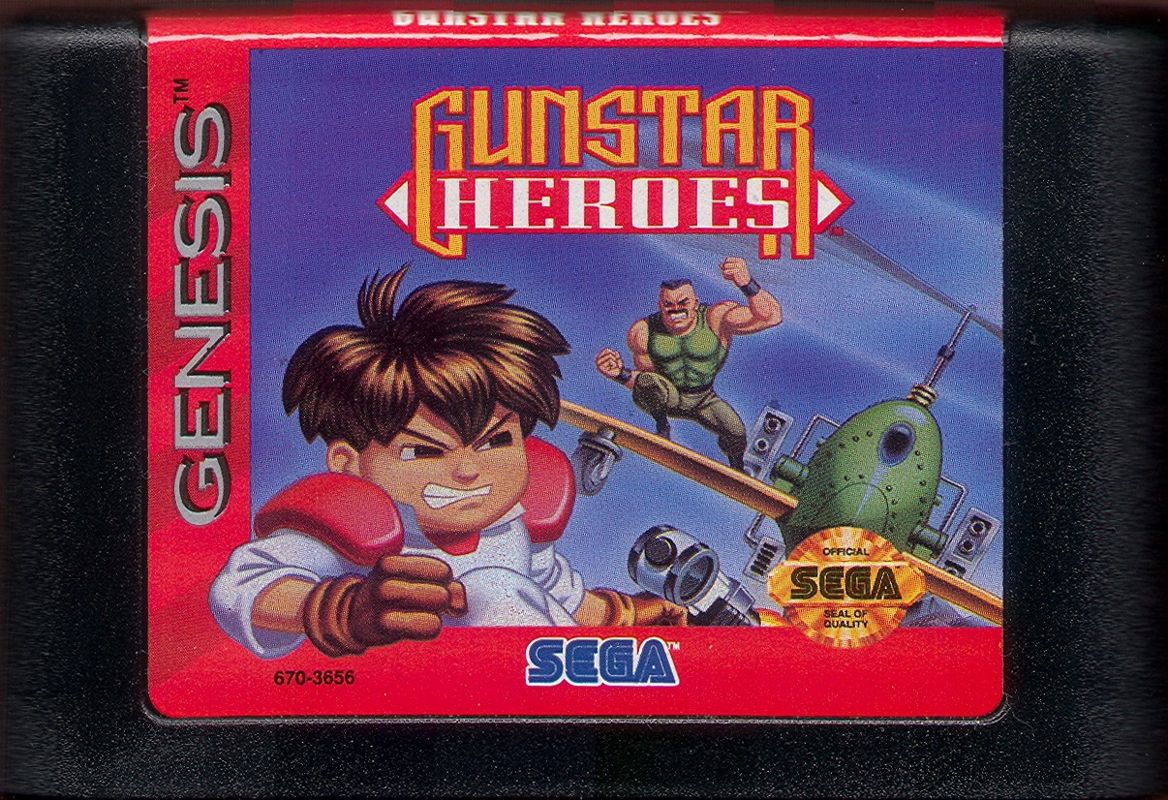 Media for Gunstar Heroes (Genesis)