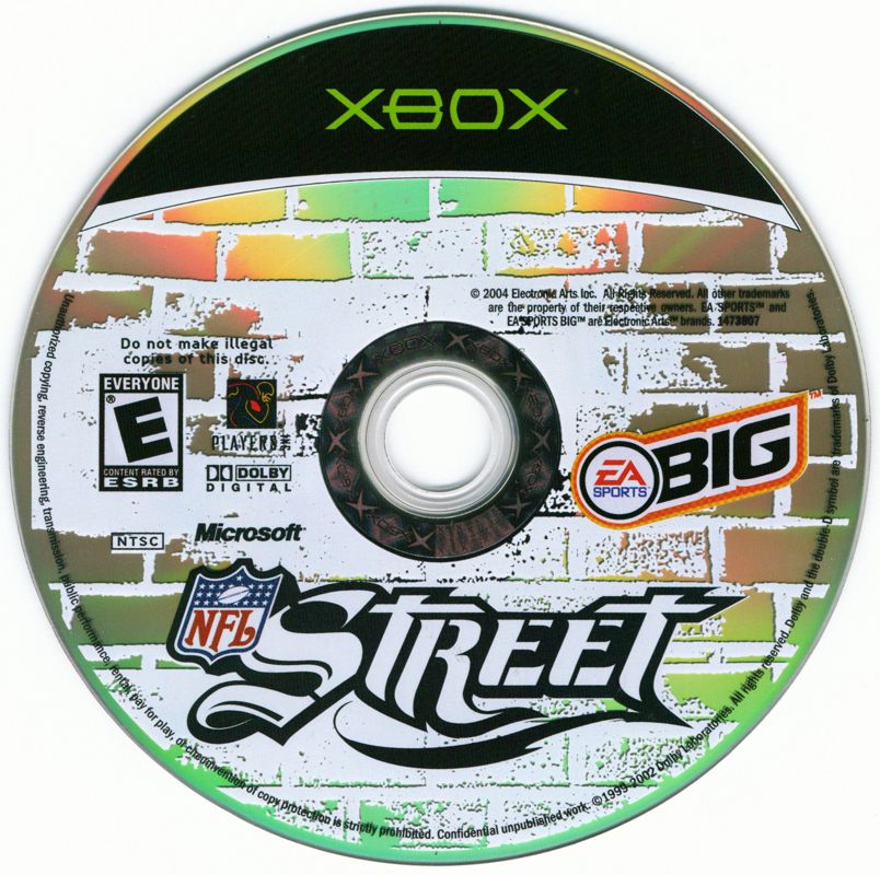 Media for NFL Street (Xbox)
