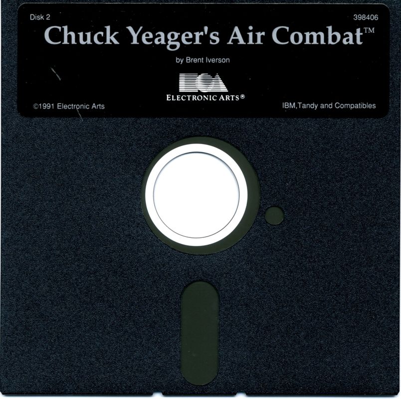 Media for Chuck Yeager's Air Combat (DOS): Disk 2