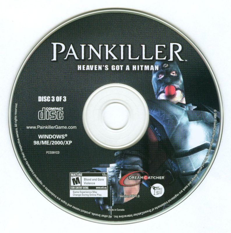 Media for Painkiller (Windows): Disc 3