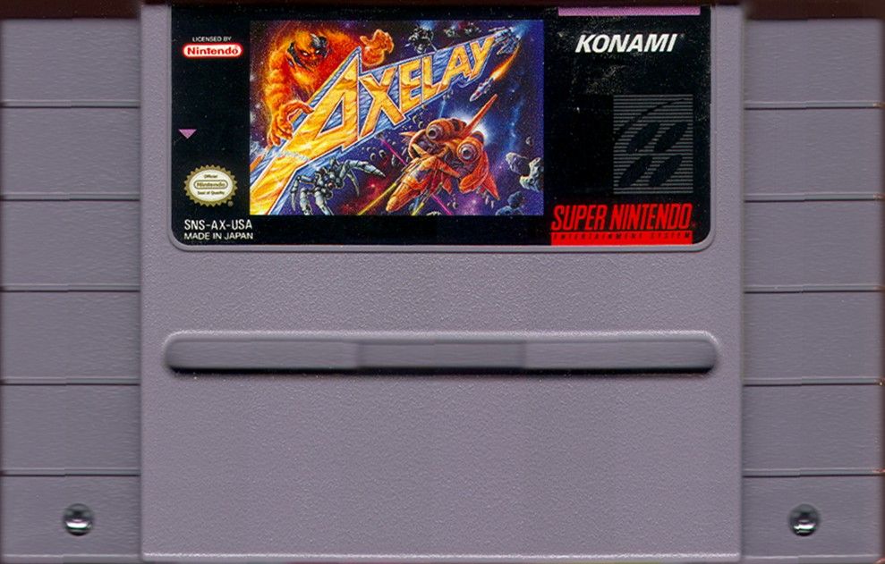 Media for Axelay (SNES)