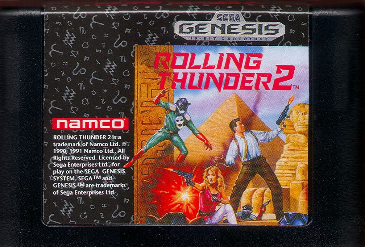 Media for Rolling Thunder 2 (Genesis)