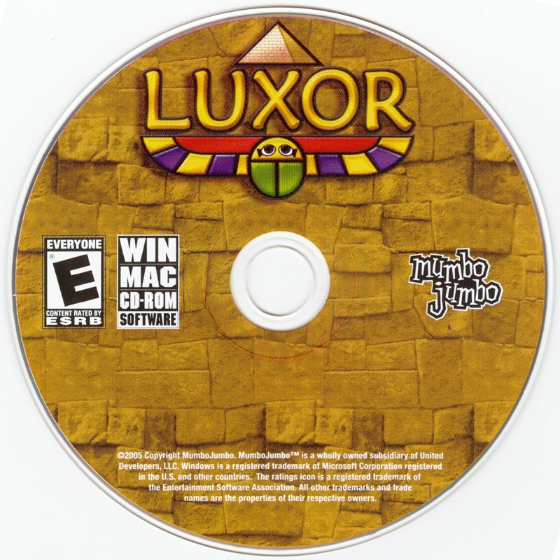 Media for Luxor (Macintosh and Windows)