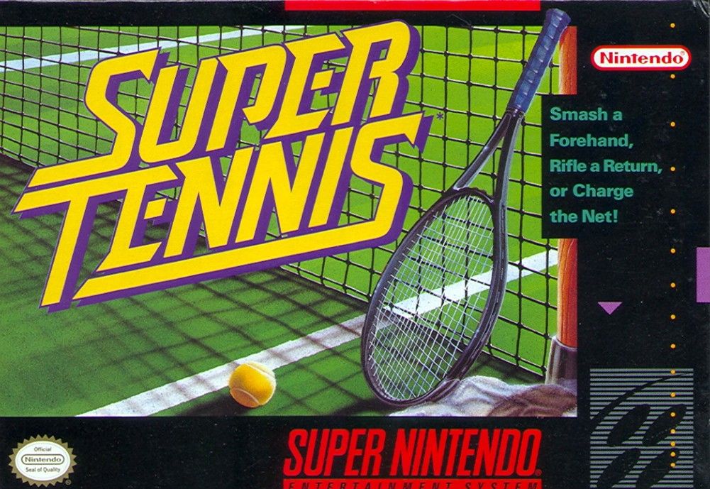 Front Cover for Super Tennis (SNES)