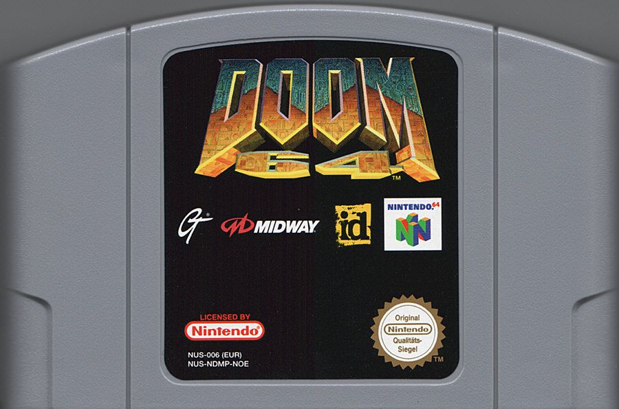 Media for Doom 64 (Nintendo 64)