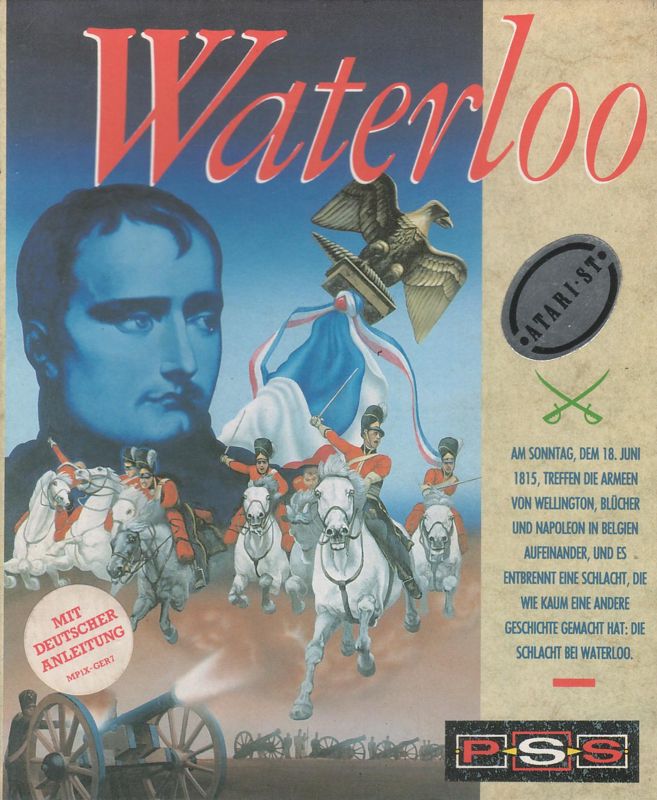 Front Cover for Waterloo (Atari ST)