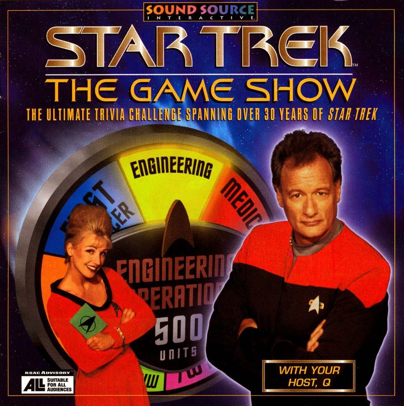 Other for Star Trek: The Game Show (Macintosh): Jewel Box - Front