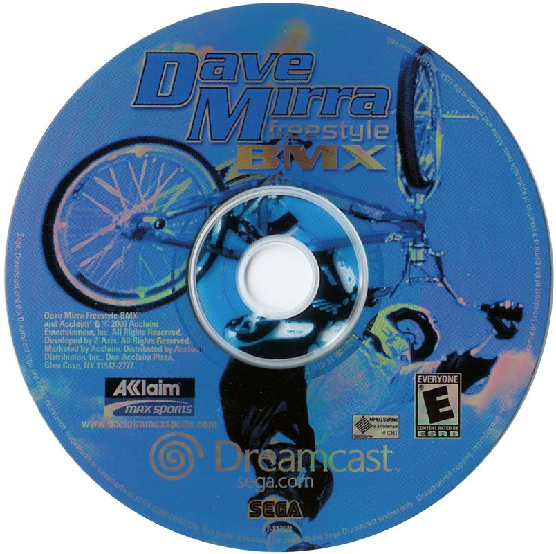 Media for Dave Mirra Freestyle BMX (Dreamcast)