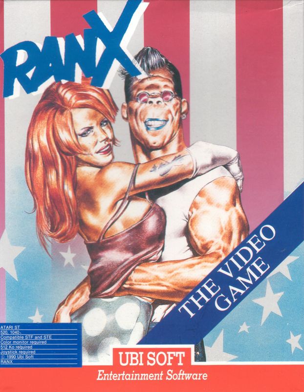 Front Cover for Ranx: The Video Game (Atari ST)