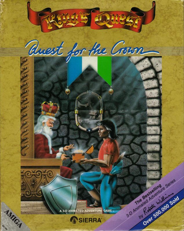 Front Cover for King's Quest (Amiga)