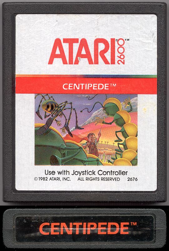 Media for Centipede (Atari 2600) (1982 Release)