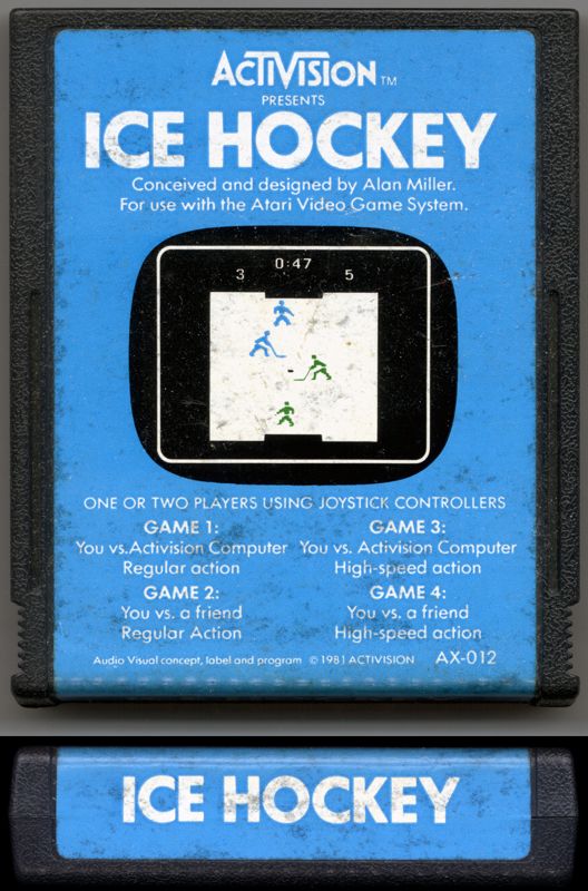 Media for Ice Hockey (Atari 2600)