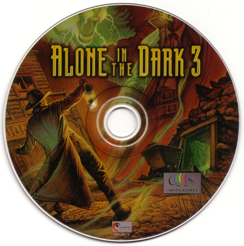 Media for Alone in the Dark 3 (Windows) (PC Games Plus 12/98 covermount)