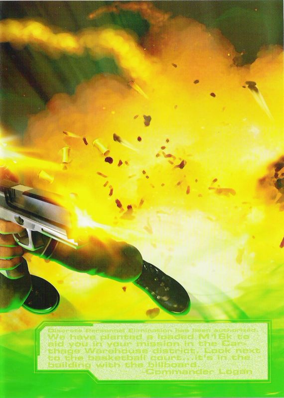 Inside Cover for Syphon Filter: The Omega Strain (PlayStation 2): Right