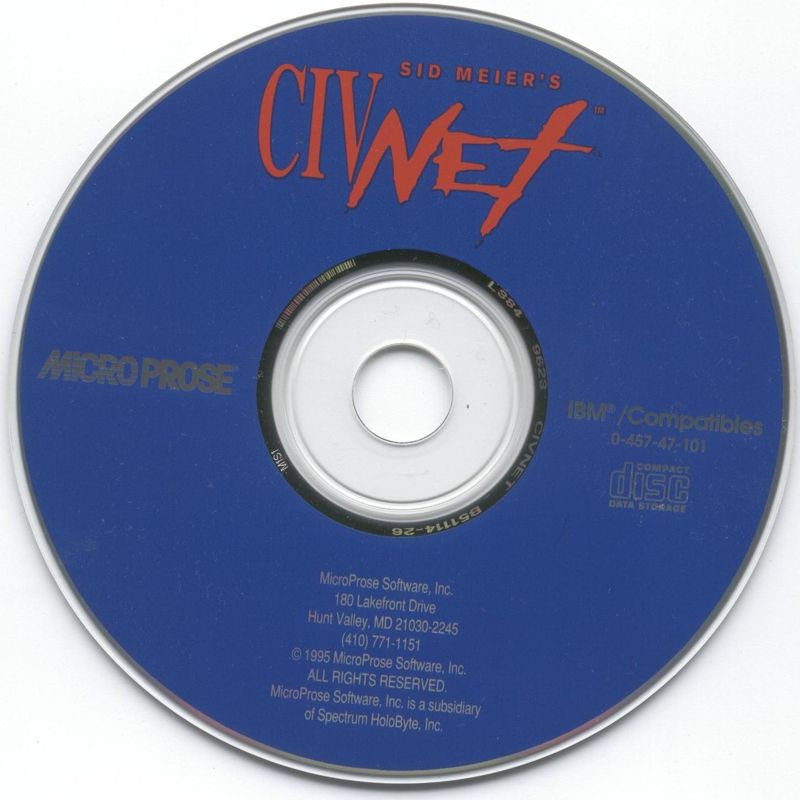 Media for Sid Meier's CivNet (Windows 3.x)