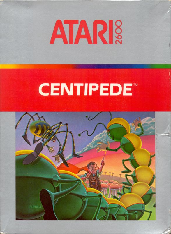 Front Cover for Centipede (Atari 2600) (1982 Release)