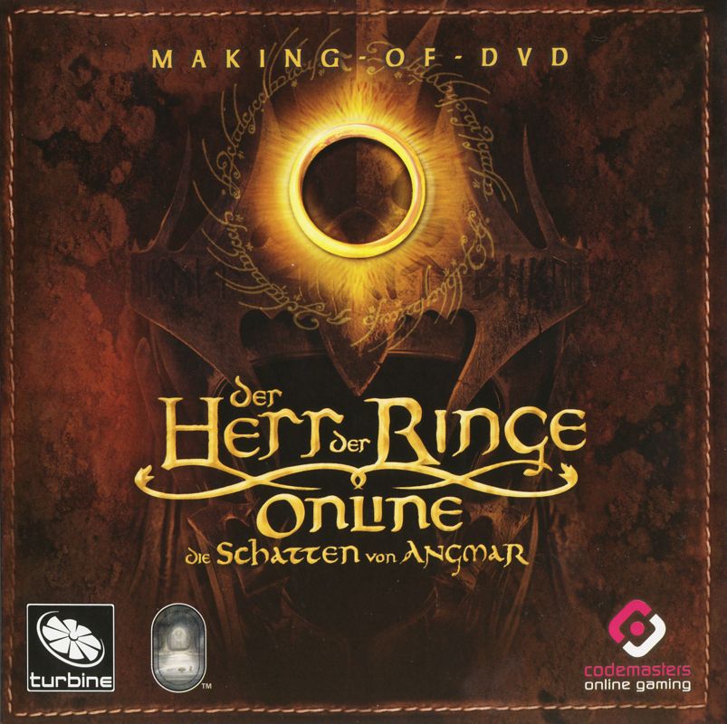 Other for The Lord of the Rings Online: Shadows of Angmar (Collector's Edition) (Windows): Sleeve - Making Of-DVD - Front