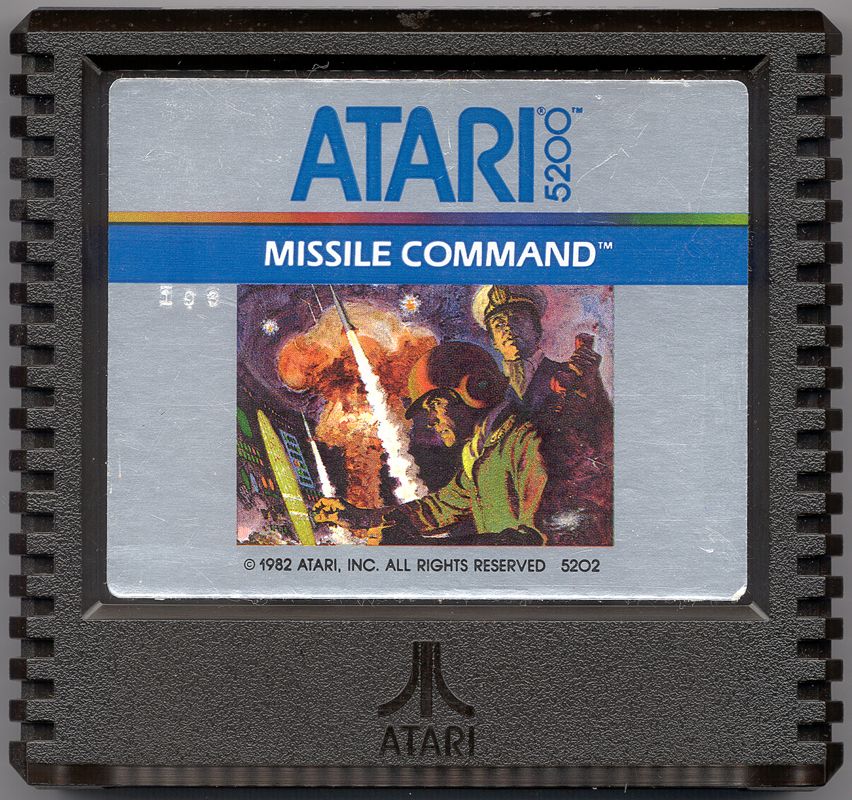 Media for Missile Command (Atari 5200)