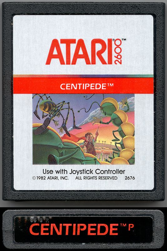 Media for Centipede (Atari 2600) (1982 Release)