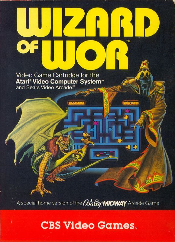 Front Cover for Wizard of Wor (Atari 2600)