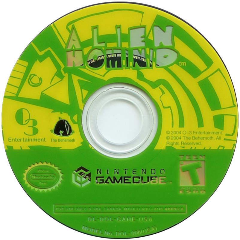 Alien Hominid cover or packaging material - MobyGames