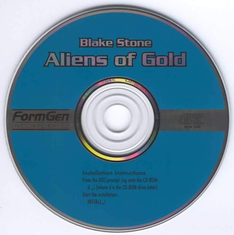 Media for Blake Stone: Aliens of Gold (DOS)