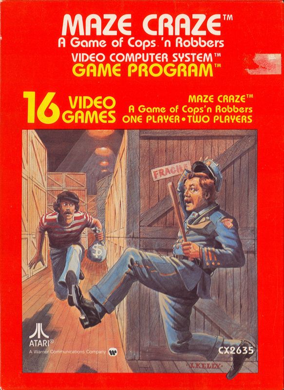 Front Cover for Maze Craze: A Game of Cops 'n Robbers (Atari 2600)