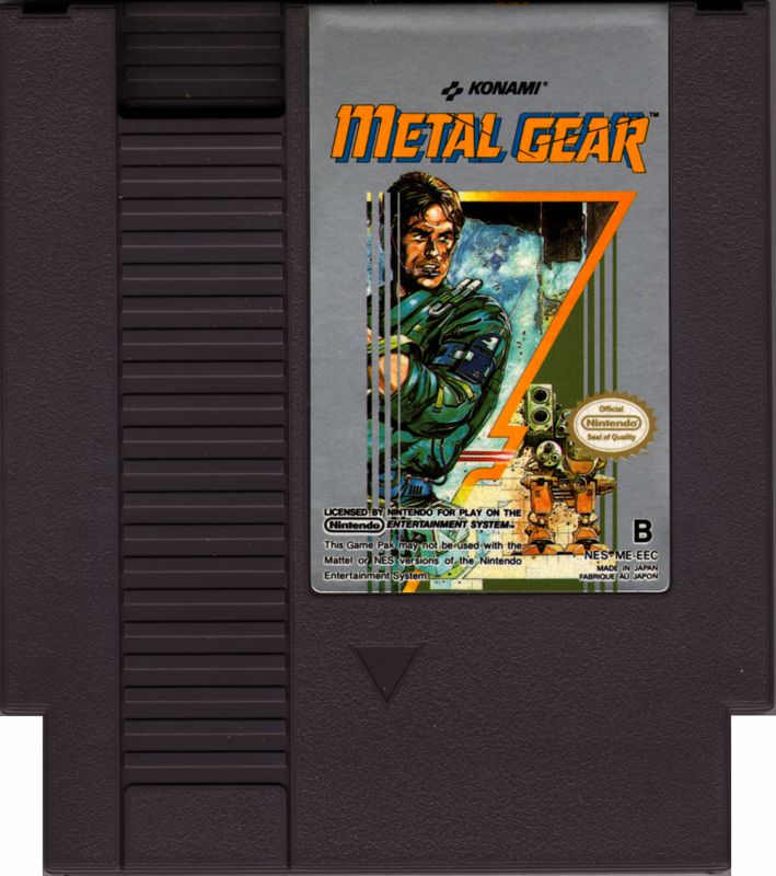 Media for Metal Gear (NES)