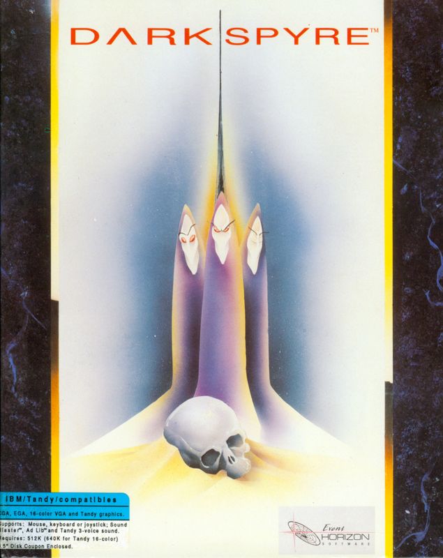 Front Cover for DarkSpyre (DOS)