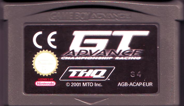 Media for GT Advance Championship Racing (Game Boy Advance)
