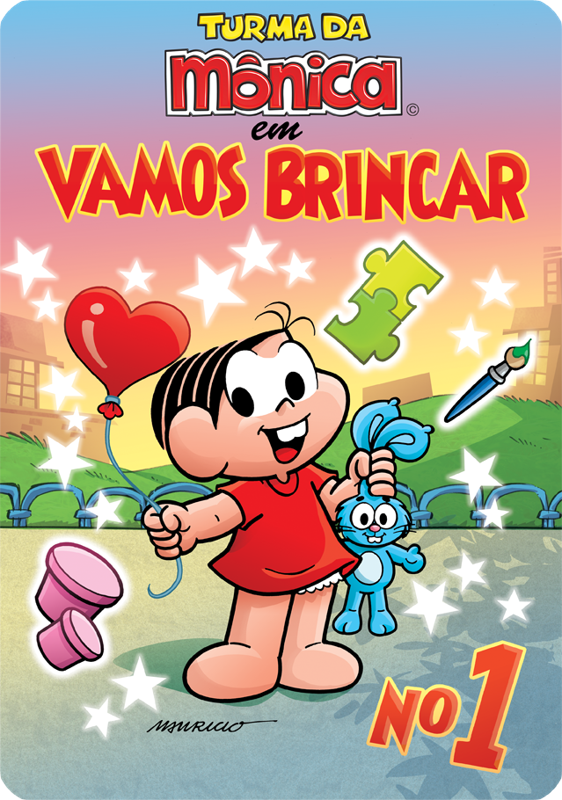 Front Cover for Turma da Mônica em Vamos Brincar nº 1 (Zeebo)