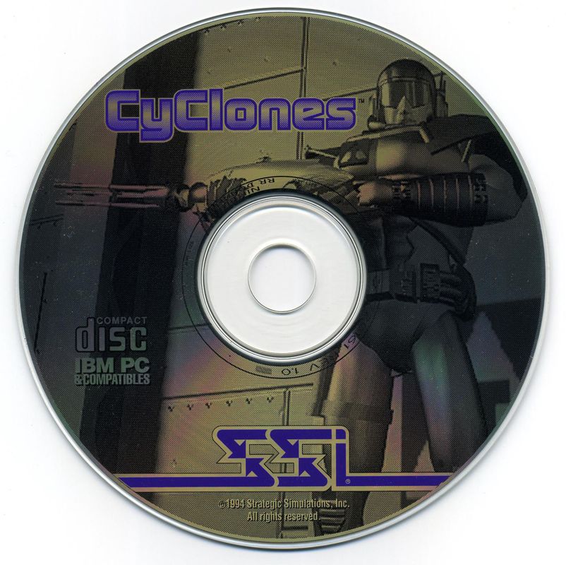 Media for CyClones (DOS) (CD-ROM release)