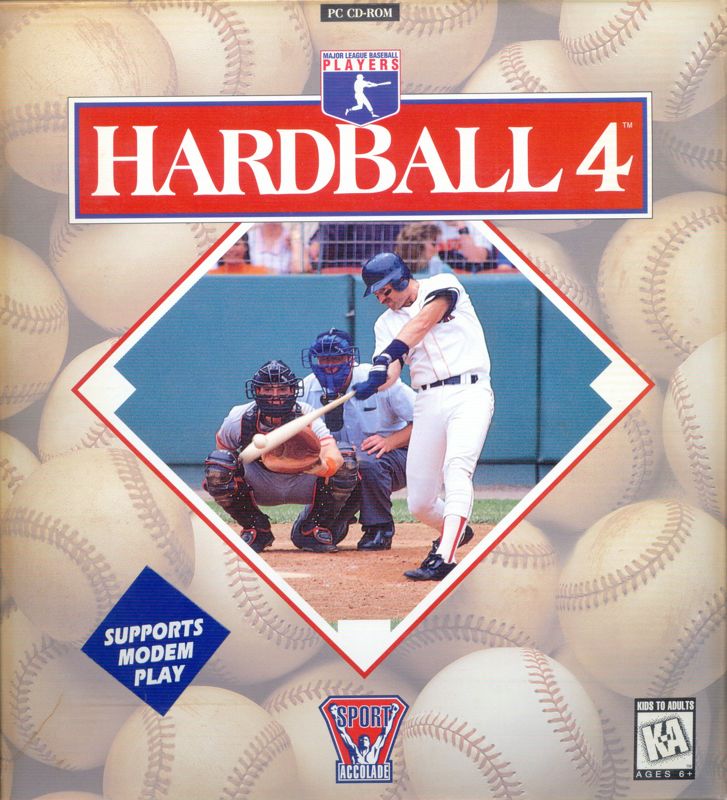 Front Cover for HardBall 4 (DOS) (CD-ROM release)