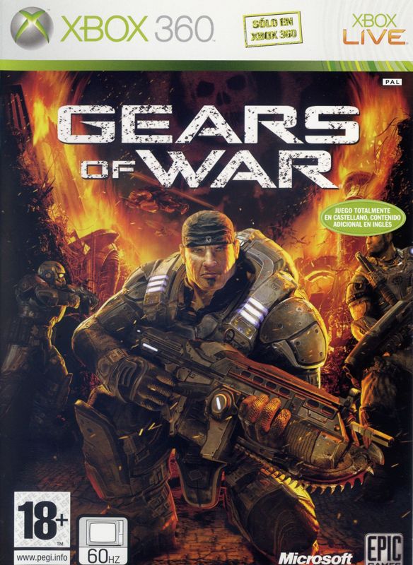 Front Cover for Gears of War (Xbox 360)