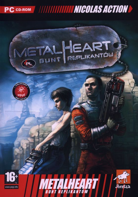 Front Cover for MetalHeart: Replicants Rampage (Windows) (Nicolas Action release)