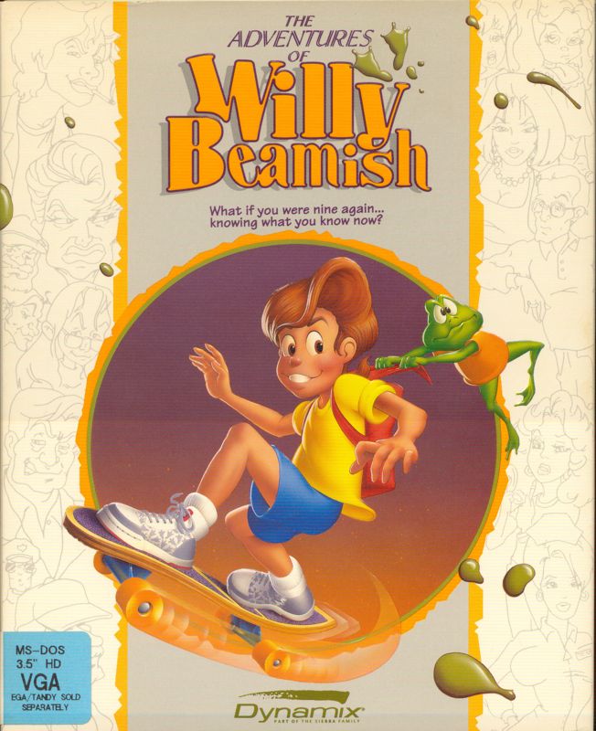 Front Cover for The Adventures of Willy Beamish (DOS) (3.5" HD VGA release)
